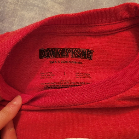 Nintendo Red Donkey Kong Graphic Tee - Picture 2 of 2